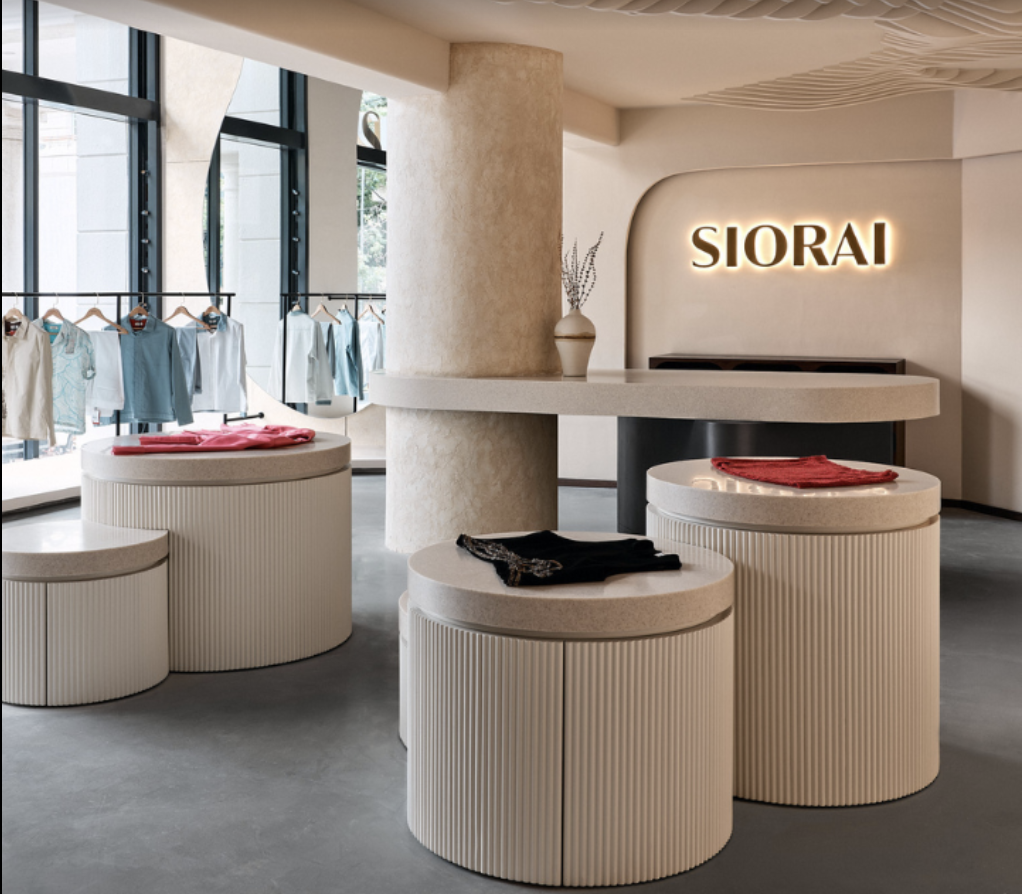 Síoraí brand strategy mockup